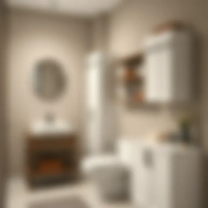 Magnificent Exploring Short Over the Toilet Cabinets: Functionality and Design Concepts