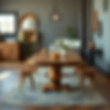 Magnificent Exploring the Essence of the Boho Wood Table Magnificent Exploring the Essence of the Boho Wood Table