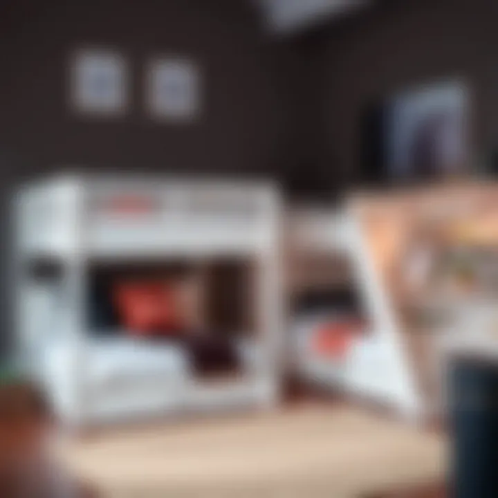 Magnificent Exploring the Utility and Aesthetics of White Twin Loft Beds with Storage