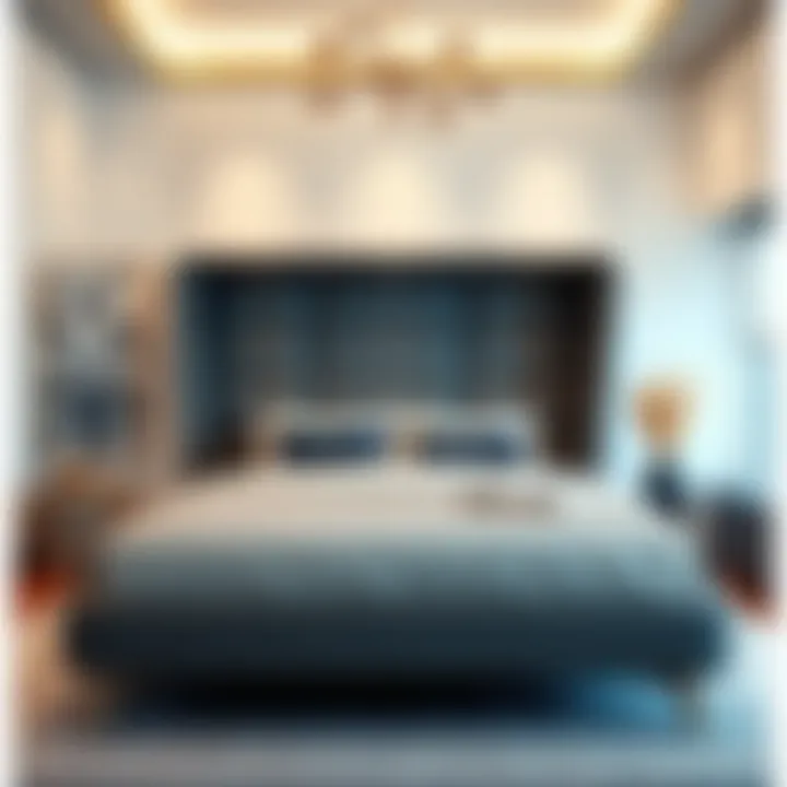 Magnificent Maximizing Space with Hidden Storage Headboards for Queen Beds