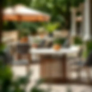 Exploring 40 Outdoor Tables: Design, Functionality, and Trends Summary