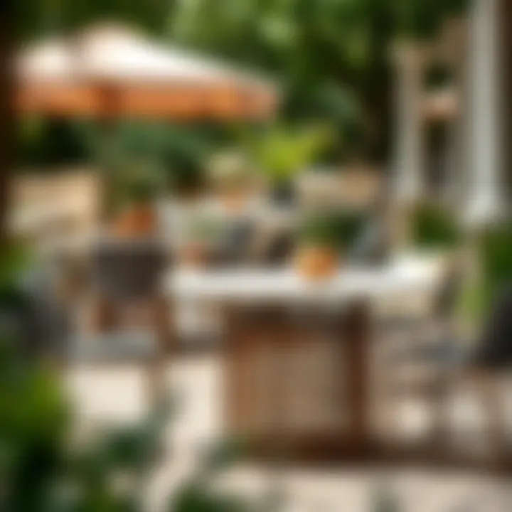 Exploring 40 Outdoor Tables: Design, Functionality, and Trends Summary