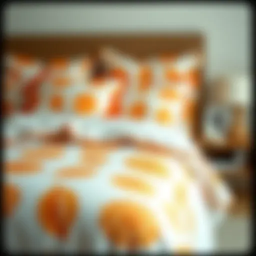 Exploring the Aesthetic and Functional Appeal of Orange Patterned Duvet Covers Introduction