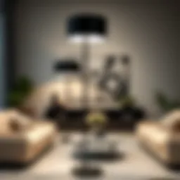 Exploring the Aesthetic and Functional Role of Black Living Room Floor Lamps Introduction