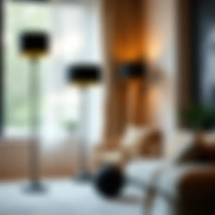 Exploring the Aesthetic and Functional Role of Black Living Room Floor Lamps Summary