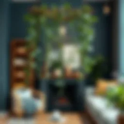 Exploring the Aesthetic Value of Hanging Vine Decorations Introduction