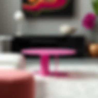 Exploring the Aesthetics and Functionality of Pink Acrylic Side Tables Summary