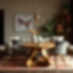 Exploring the Essence of the Boho Wood Table Introduction