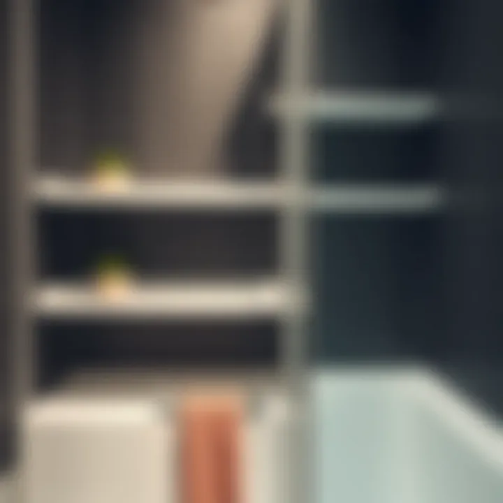 Notable Exploring the Utility and Aesthetics of Plastic Shelves for Shower Spaces