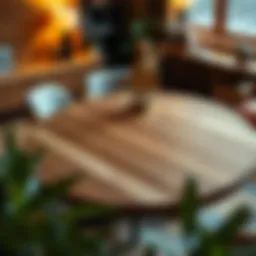 Exploring the Versatility of a 20 Inch Round Wood Table Top Introduction