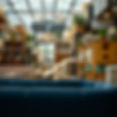 Local Market with Diverse Furniture Options Local market showcasing diverse furniture options