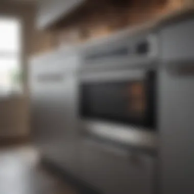 Innovative Dual Cooking Technology Modern dual cooking appliance showcasing microwave and oven features