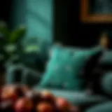 The Allure and Functionality of Dark Green Velvet Throw Pillows Introduction