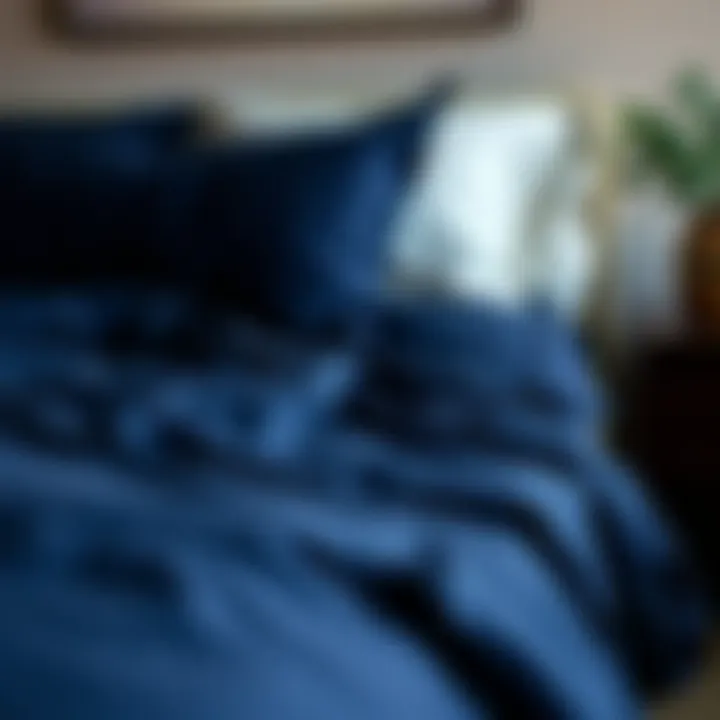 The Depths of Style: Exploring the Dark Navy Bedspread Summary