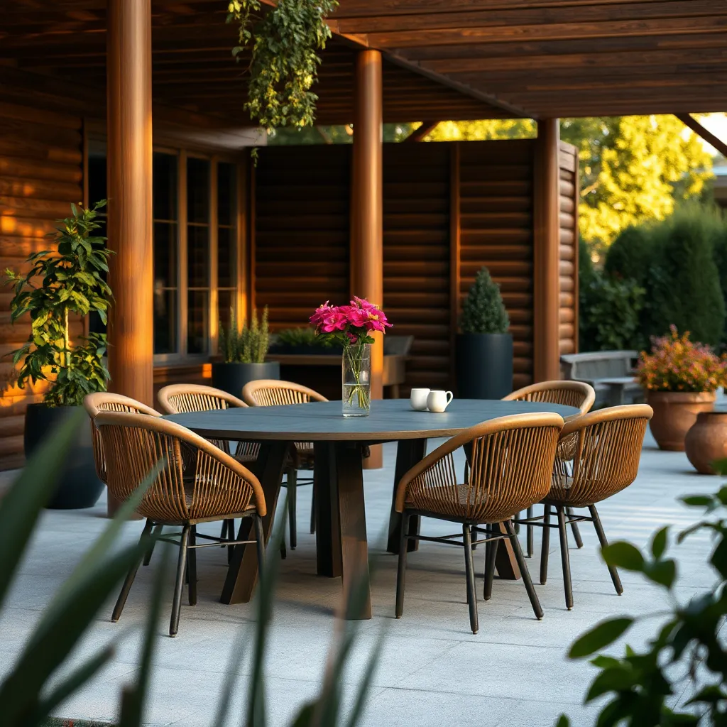 Exploring 40 Outdoor Tables: Design and Trends