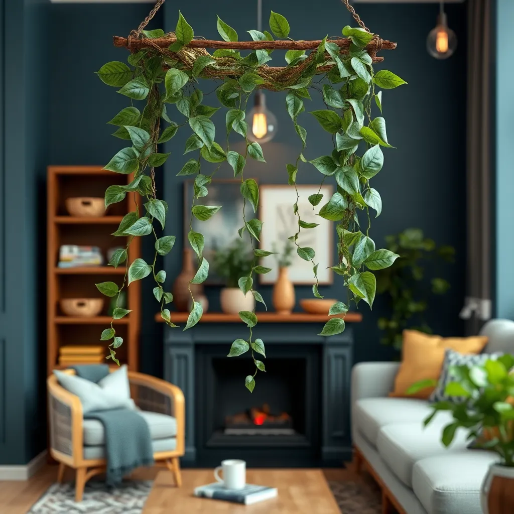 Enhancing Spaces with Hanging Vine Decorations